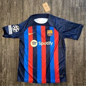 Barcelona champion patch soccer jerseys